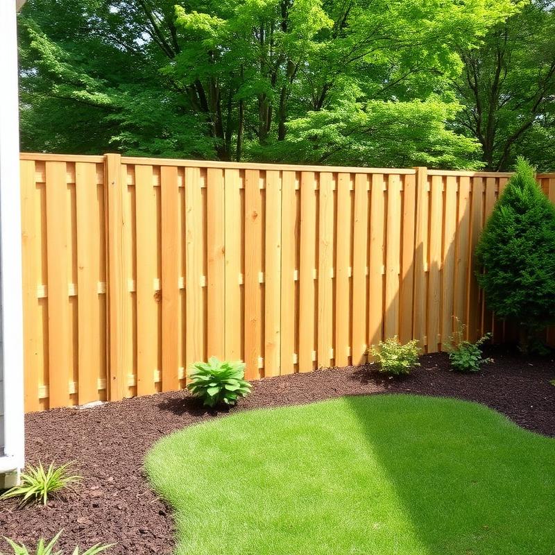 Installed fence