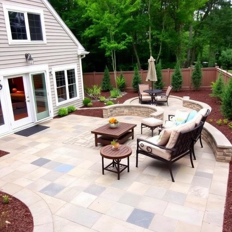 Remodeled patio